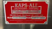 Kaps-All Packaging Systems Model E Automatic Bottle Capper, S/N 4094