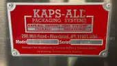 Kaps-All Packaging Systems Model E Automatic Bottle Capper, S/N 4094