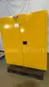 Global Industrial Flammable Safety Storage Cabinet, 45 Gallon, Yellow