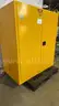 Global Industrial Flammable Safety Storage Cabinet, 45 Gallon, Yellow