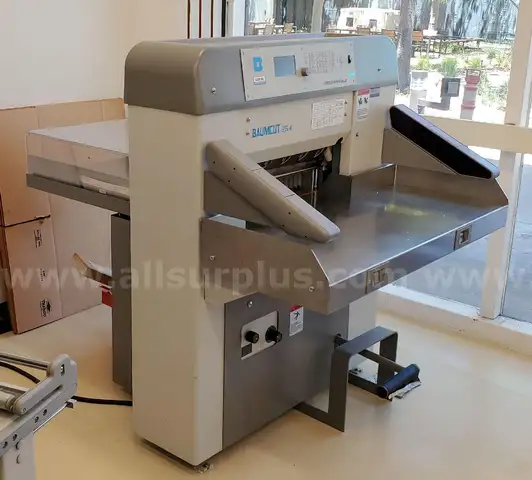 Adolf Mohr model 66 Baumcut 26.4 Programmable Hydraulic Paper Cutter