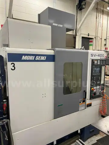 1998 Mori Seiki SV-400 3-Axis CNC Vertical Machining Center, with MSC-501 CNC Controller, 12k RPM Spindle, 125mm Max Too