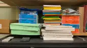 Content of Stationary Room Including Boltless Shelving