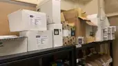 Content of Stationary Room Including Boltless Shelving