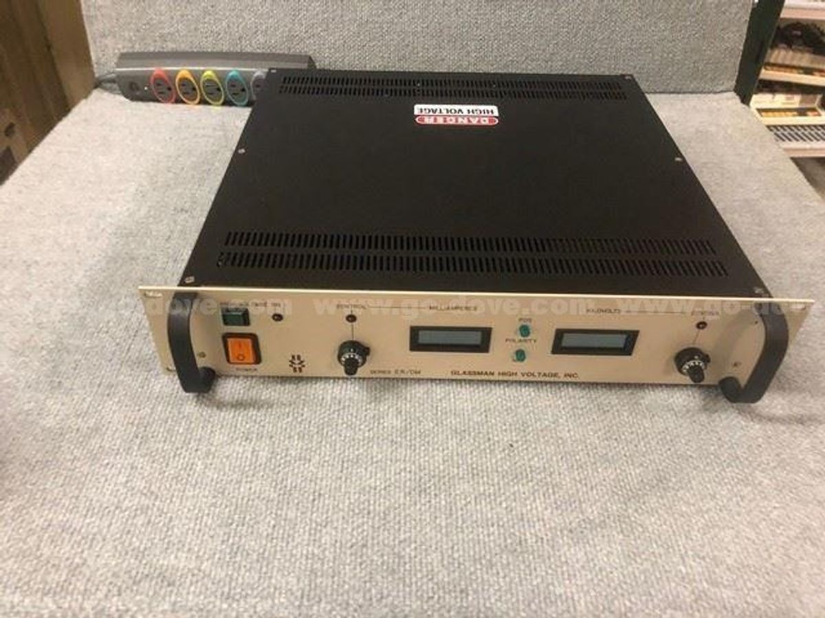 Glassman High Voltage Power Supply, Model PS/ER01R10-DM 11 | AllSurplus