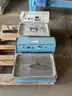 2 ea. Bellco Glass Heated Water Bath Hot Shaker Tub with Cover