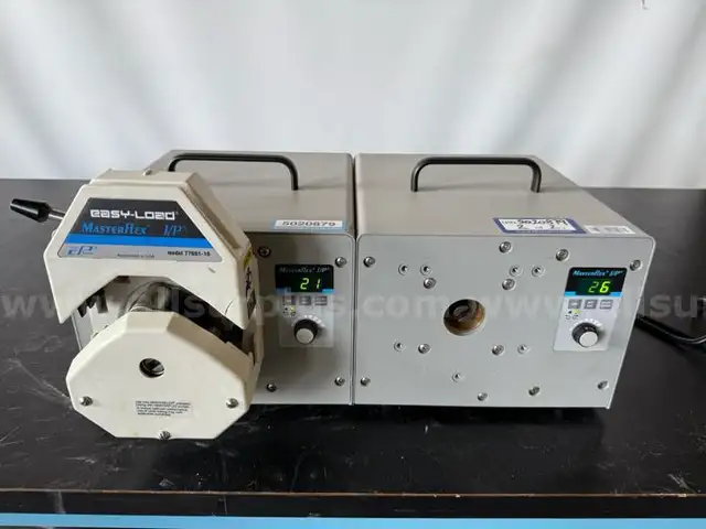2 ea. Cole Power Masterflex I/P Peristaltic Pump System