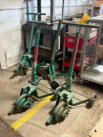 4 ea. Greenlee Mechanical Pipe Bender