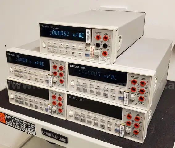 5ea Agilent/Hewlett Packard 34401A Digital Multimeters
