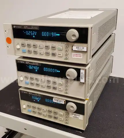 3ea Agilent/Keysight 66319D Dual Output Mobile Communications DC Sources