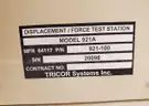 Tricor 921A Displacement Force Test System