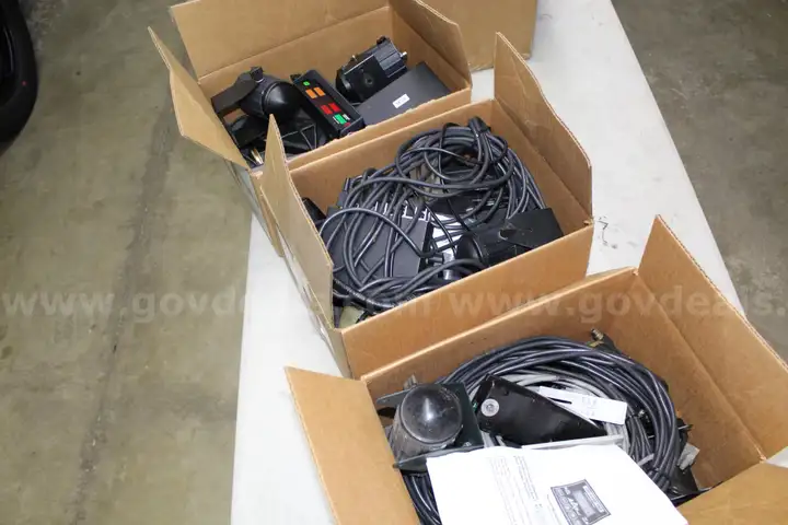 Lot of police radars/parts