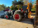 Bobcat Tractor with Bucket Loader, Weight Box, and Micro Mower
