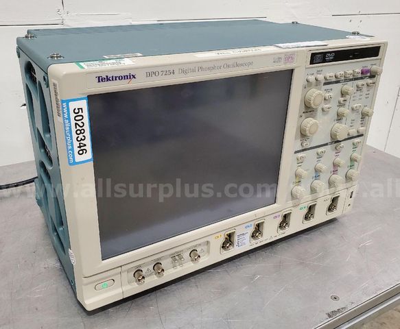 Tektronix DPO-7254 Digital Phosphor Oscilloscope, 2.5GHz, 40GS/s ...