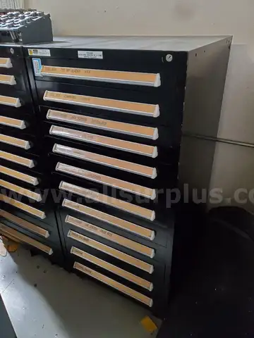 Stanley Vidmar Tool Cabinet and Tooling
