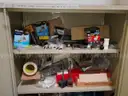 11ea Metal Storage Cabinets with Contents
