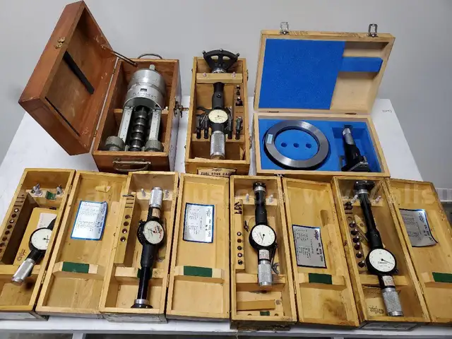 7pcs Assorted Bore Gauges by Standard Gages