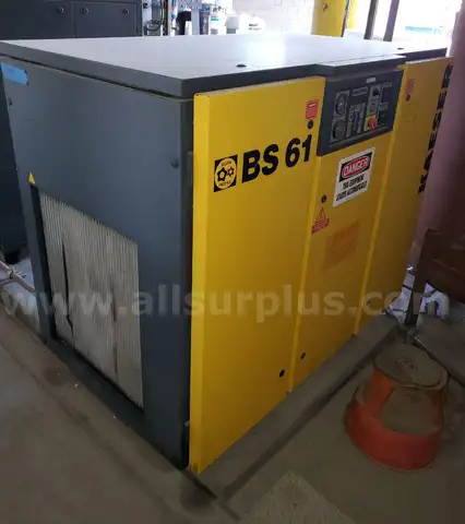 Kaeser BS-61 Rotary Screw Compressor