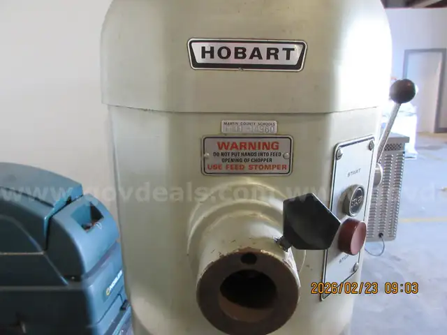 HOBART  H-600 ALL PURPOSE STAND MIXER WITH 4 HOOKS
