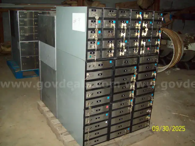 Bank Deposit Boxes