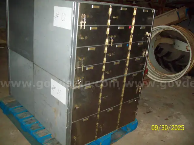 Bank Deposit Boxes