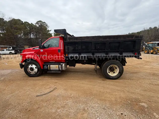 2017 f750 dump truck