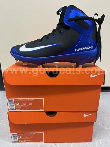 2 Pair Nike Baseball Cleats Size 12M