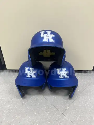 3 UK Baseball Helmets