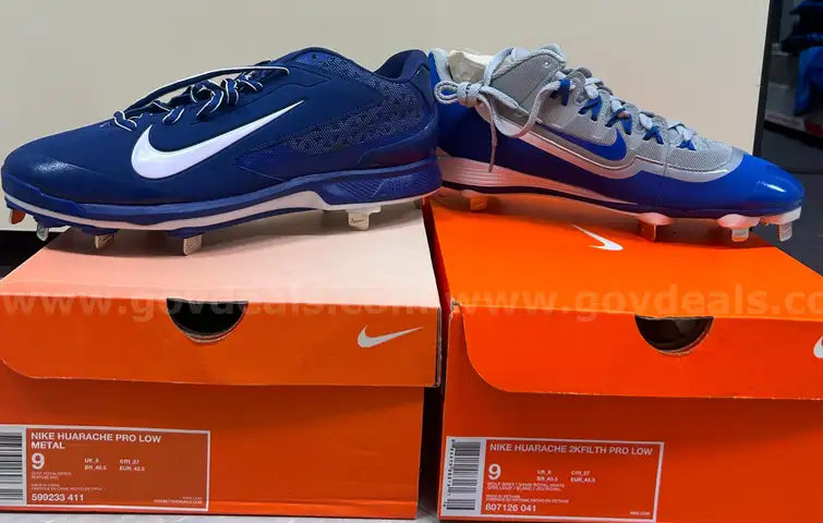 2 Pair Size 9 Nike Cleats