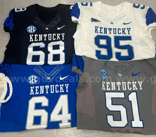 4 UK Football Jerseys