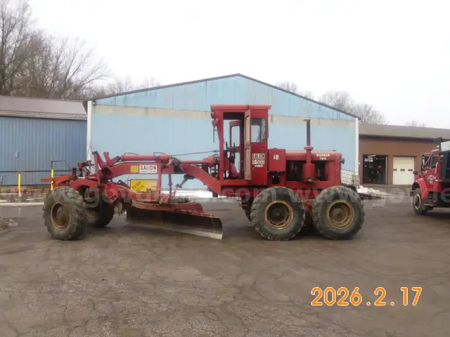 1966 Galion Grader  SEE VIDEO!!!