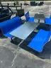 Used restaurant dining booths in good condition.