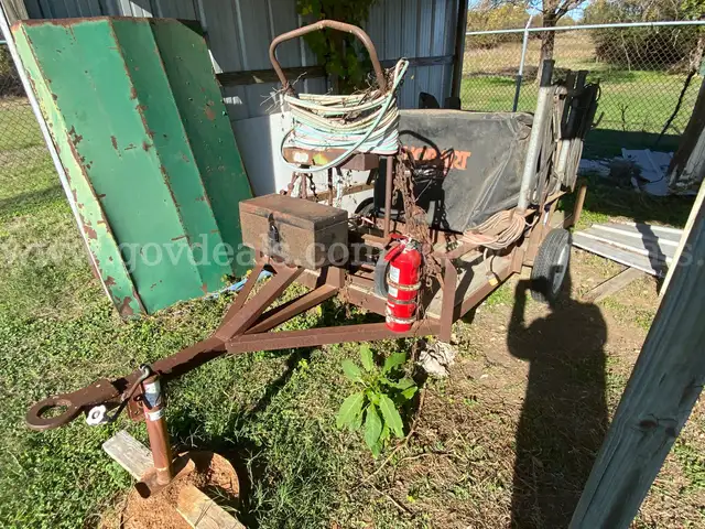 Hobart 225 Welder with Trailer