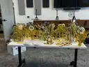 50th Anniversary Table Top Decorations Lot