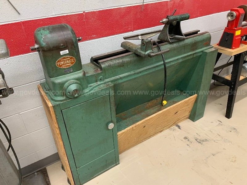 Powermatic 45 wood deals lathe