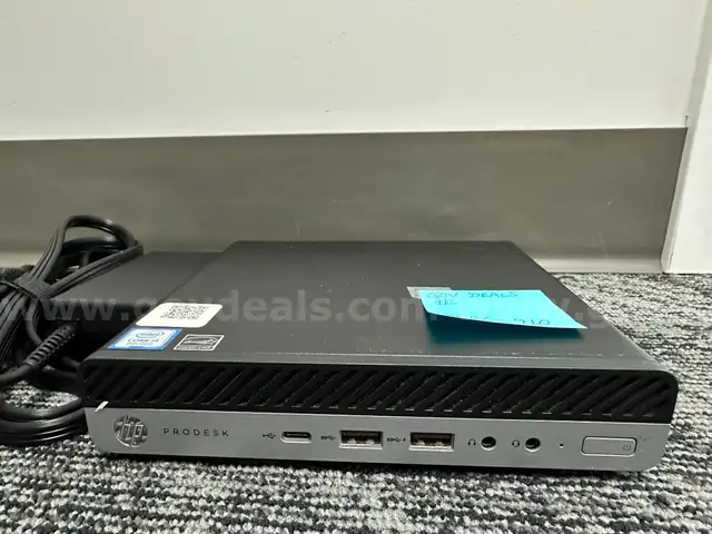 HP ProDesk 600 G4 Desktop Mini PC - Local Pickup Only