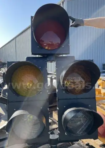 Lot # T-18 McCain Vehicular signal head.