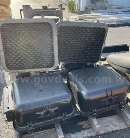 Lot # T-21 Pedestrian Signal heads.