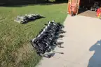 Self contained breathing apparatus harness&#x27; and tanks