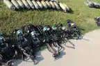 Self contained breathing apparatus harness&#x27; and tanks