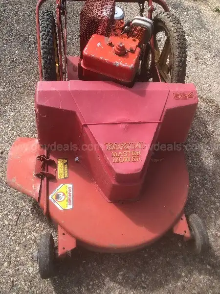 Yazoo walk behind online mower