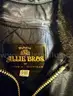 Free Shipping Vintage Allie Bros 44R Police Fire Black Jacket Weather Resistant Sherpa Collar