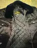 Free Shipping Vintage Allie Bros 44R Police Fire Black Jacket Weather Resistant Sherpa Collar