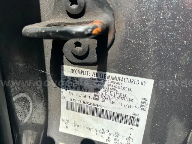 2012 Ford F-350 SD