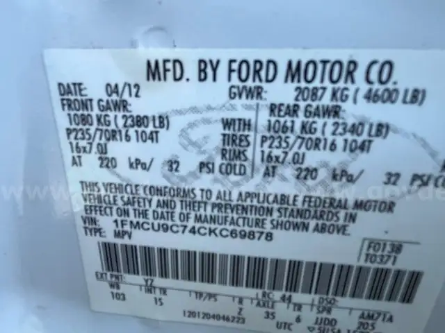 2012 Ford Escape