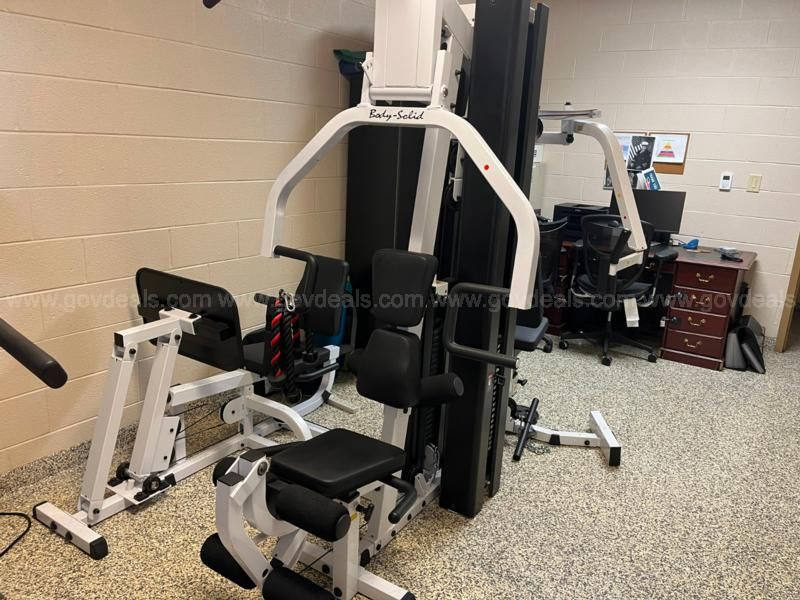 Body Solid EXM 3000 Multi Station Gym GovDeals