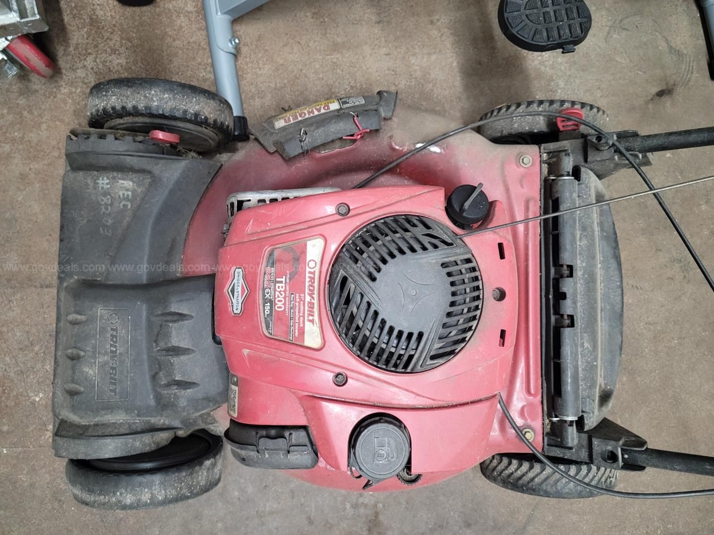 Troy bilt discount 200 lawn mower