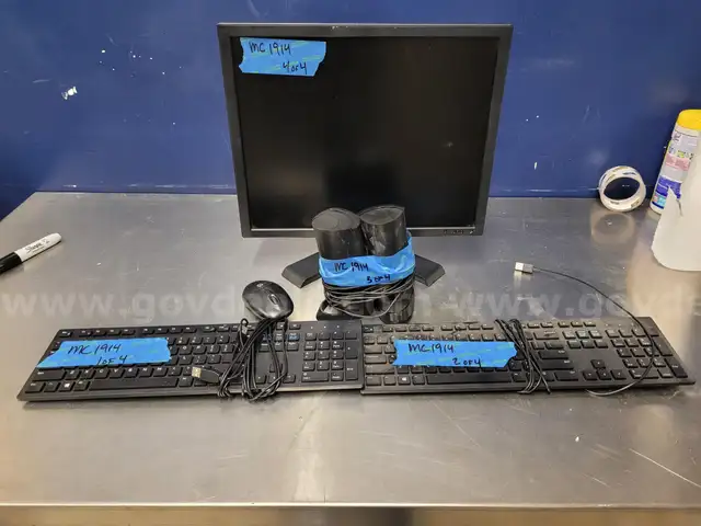 Dell Speakers, Keyboards, &#x26; Monitor