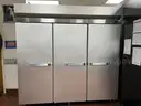 Hobart 3 Door Stainless Steel Refrigerator