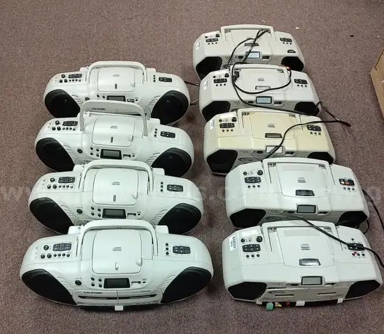 Rabun County Schools Lot of 9 Califone Listening Stations